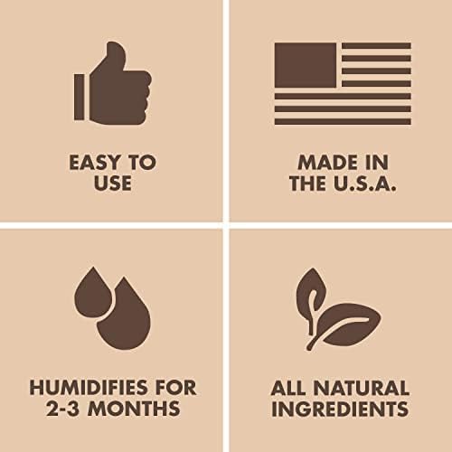 Boveda 65% Two-Way Humidity Control Packs For Aging & Long-Term Storage in Plastic & Wood Boxes – Size 60 – 20 Pack – Moisture Absorbers – Humidifier Packs – Hydration Packets in Resealable Bag