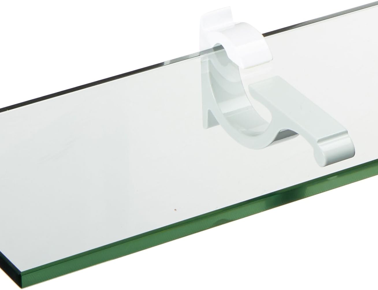 Spancraft Glass M-6x12-White Monarch Glass Shelf, White, 6" x 12"
