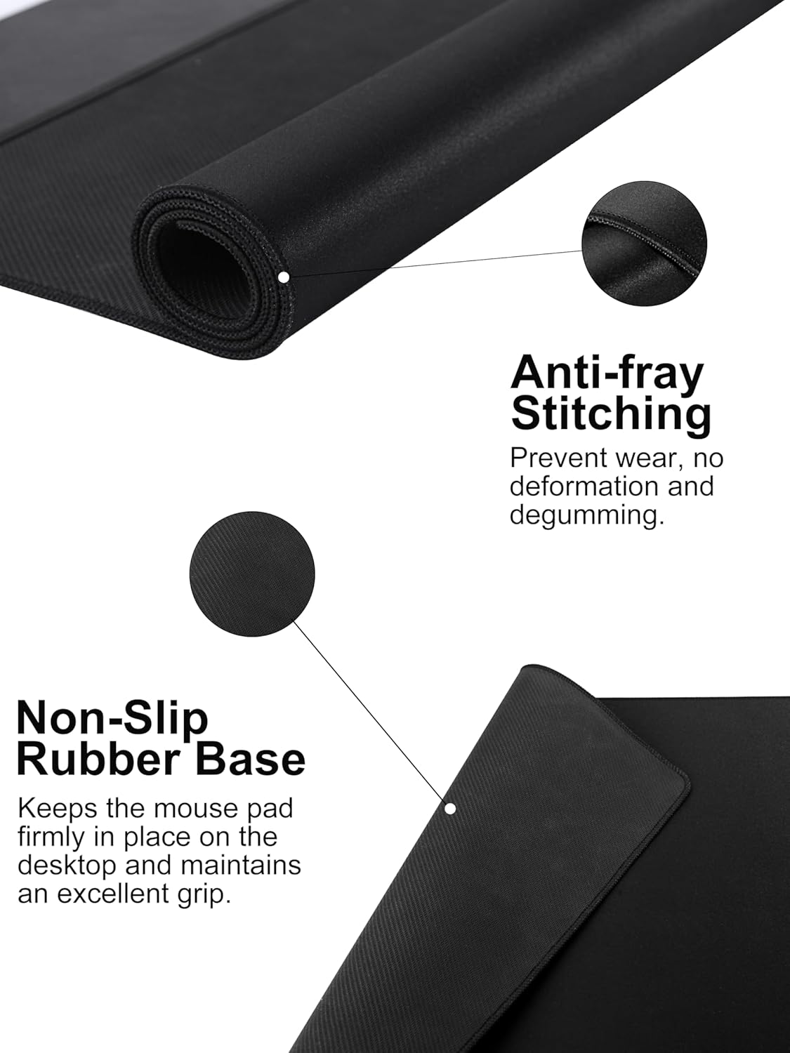 TopMade Mouse Pad with 15W Wireless Charging & Removable 8-Digit Solar Calculator, Exact Large Desk Pad, Waterproof Mousepad Home Office Desk Mat (Includes 20W PD Power Adapter & 6.56ft Woven Cable)