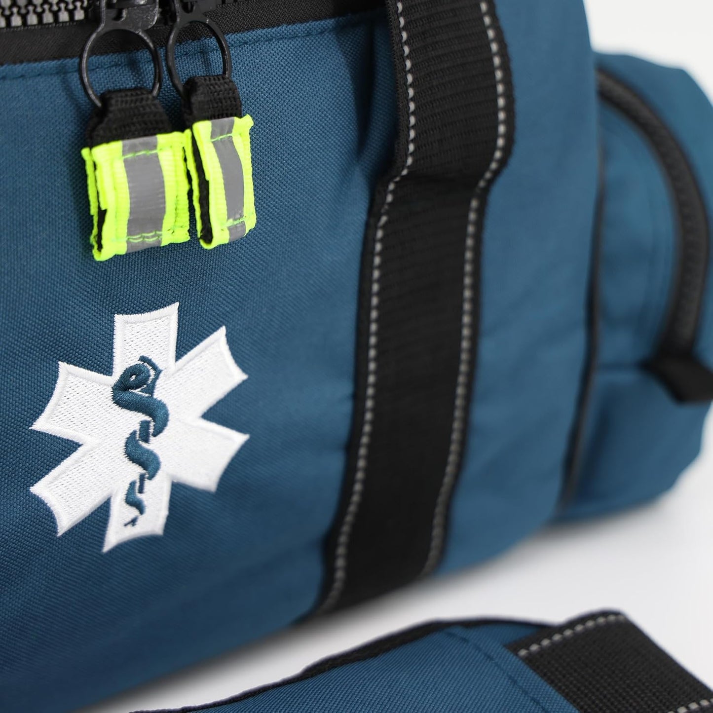 Lightning X Customizable Large EMT Medic First Responder EMS Trauma Jump Bag w/Embroidered Name - BLUE