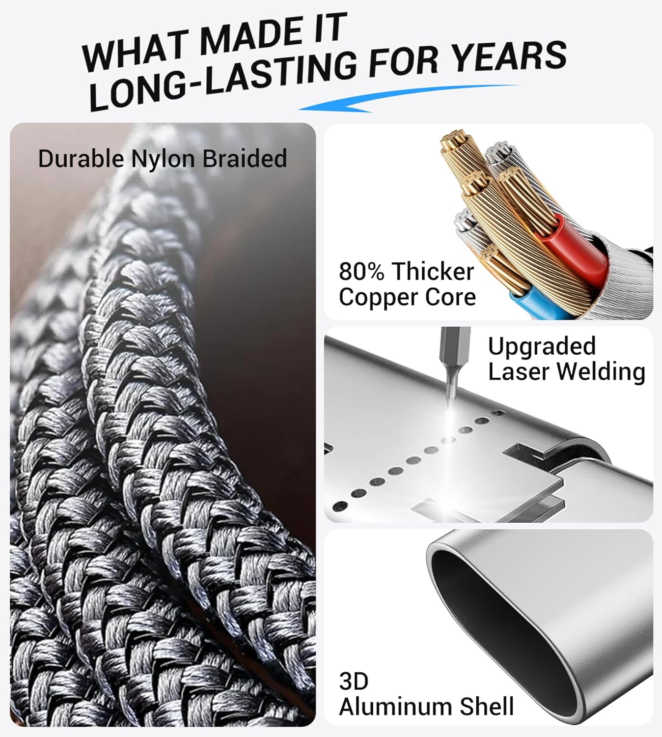 Temdan for Travel Vacation Essentials,3 in 2 USB C Cable for Apple Watch Charger/iPhone 17 Charger/Lightning,Multi Charging Cable Cord,Camping Essentials,Designed for iWatch &iPhone 16-12-5FT Pink
