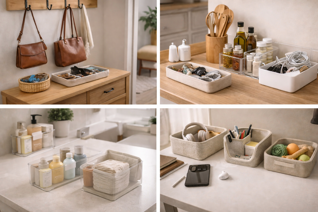 How to Organize Daily-Use Items Efficiently Without Overcomplicating Your Space