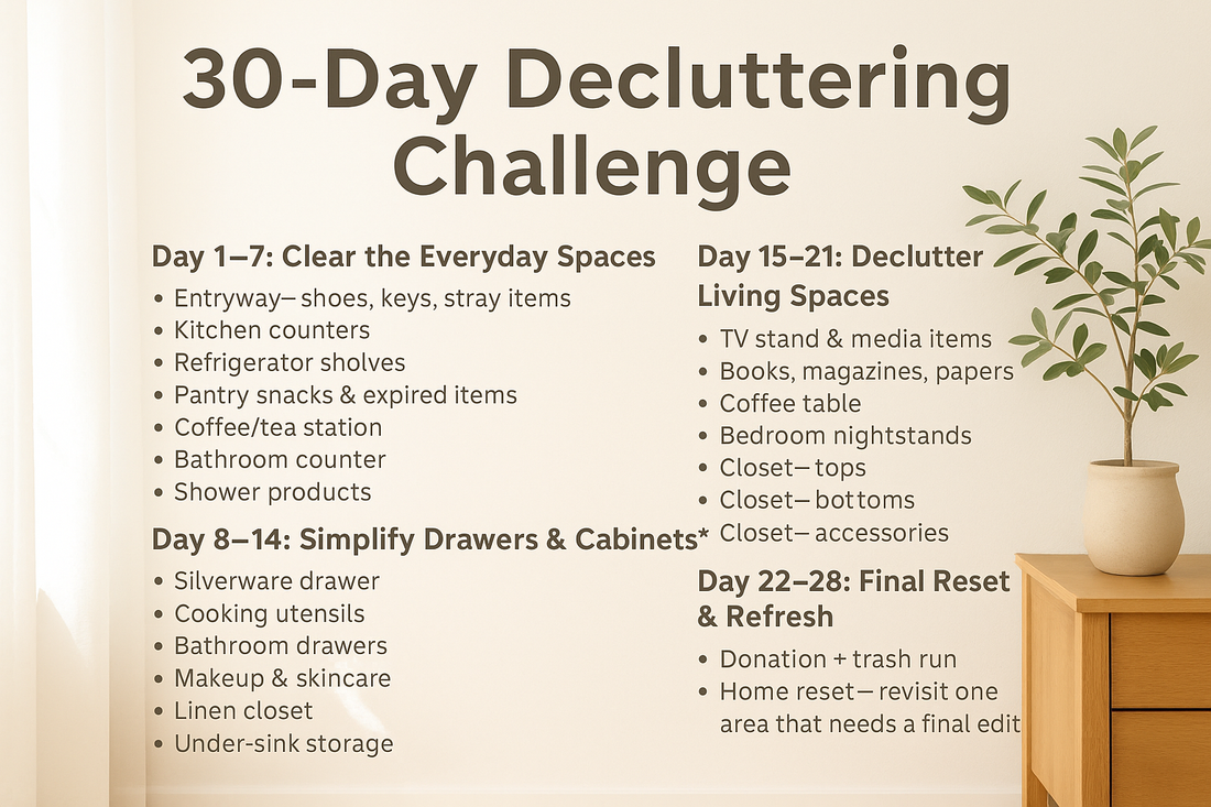 30-Day Decluttering Challenge