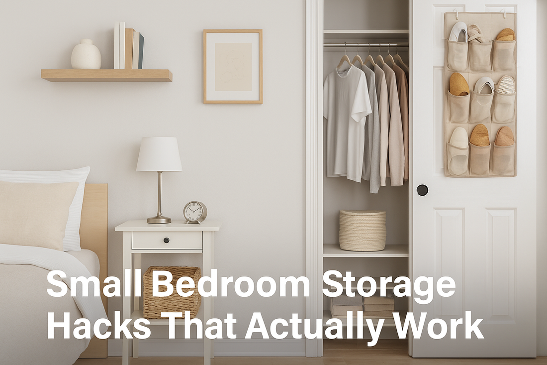 Small Bedroom Storage Hacks That Actually Work