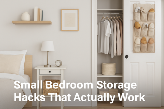 Small Bedroom Storage Hacks That Actually Work