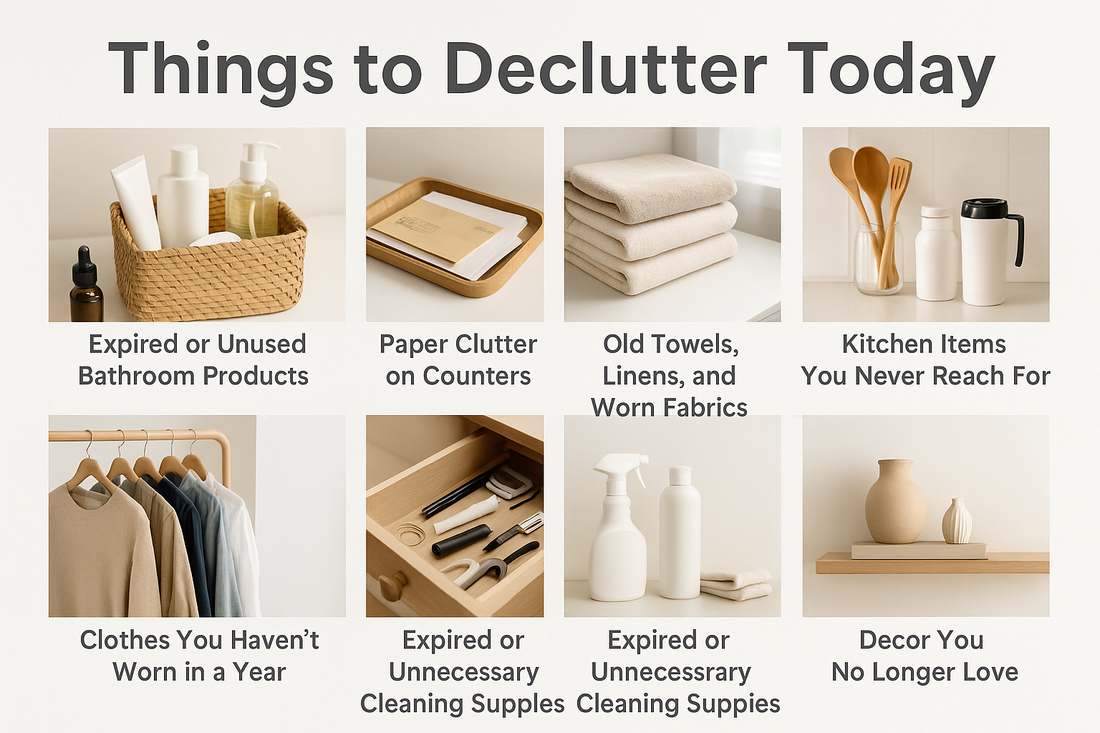 Things to Declutter Today