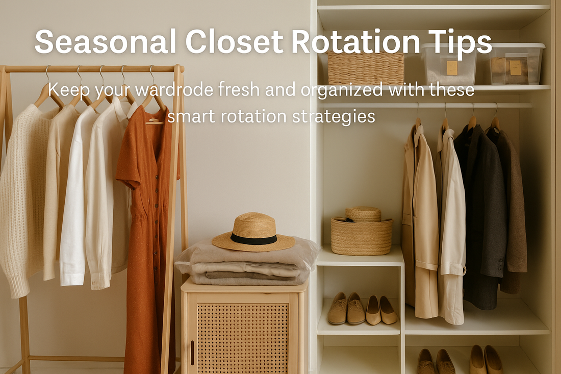 Seasonal Closet Rotation Tips for a Fresh, Organized Wardrobe