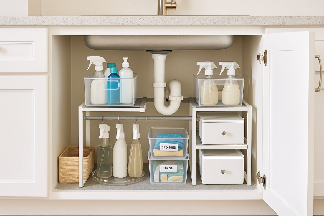 The Ultimate Guide to Organizing Under the Kitchen Sink