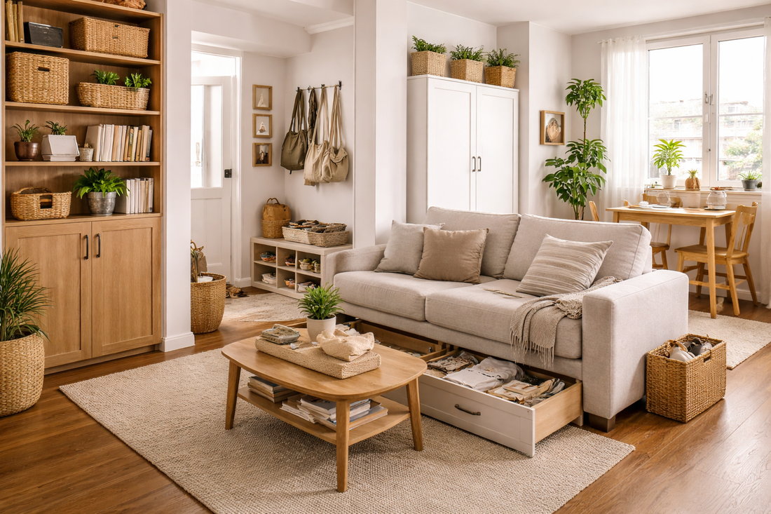Best Storage Solutions for Tiny Apartments That Actually Make Life Easier