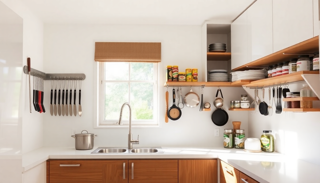 10 Genius Kitchen Storage Hacks to Maximize Your Space
