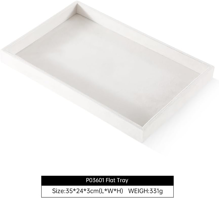 Jewelry Organizers And Storage, Velvet Jewelry Trays,Premium Flat Watch Tray,Luxury Jewelry Display For Vendors,White Necklace Display For Selling