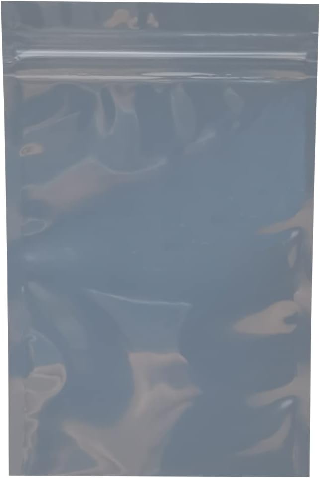 100pcs Antistatic Bags 3.93x5.9in/10x15cm, Resealable ESD Bag, Suitable for CPU SSD Hard Disk and Various Electronic Devices