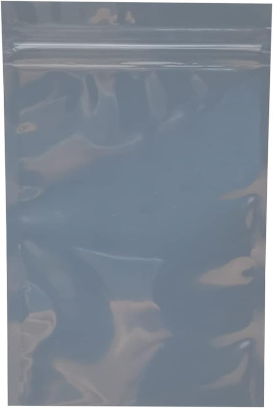 100pcs Antistatic Bags 3.93x5.9in/10x15cm, Resealable ESD Bag, Suitable for CPU SSD Hard Disk and Various Electronic Devices