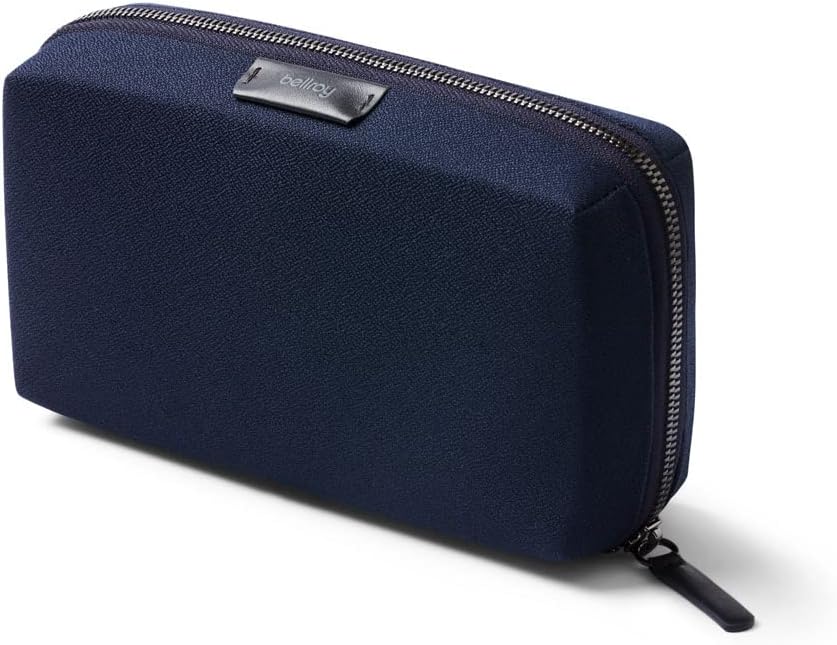 Bellroy Tech Kit (Tech Accessories Organizer Pouch, Zipper Closure Design, Stores Power Bank, Phone Charger, Cables & More, Internal)