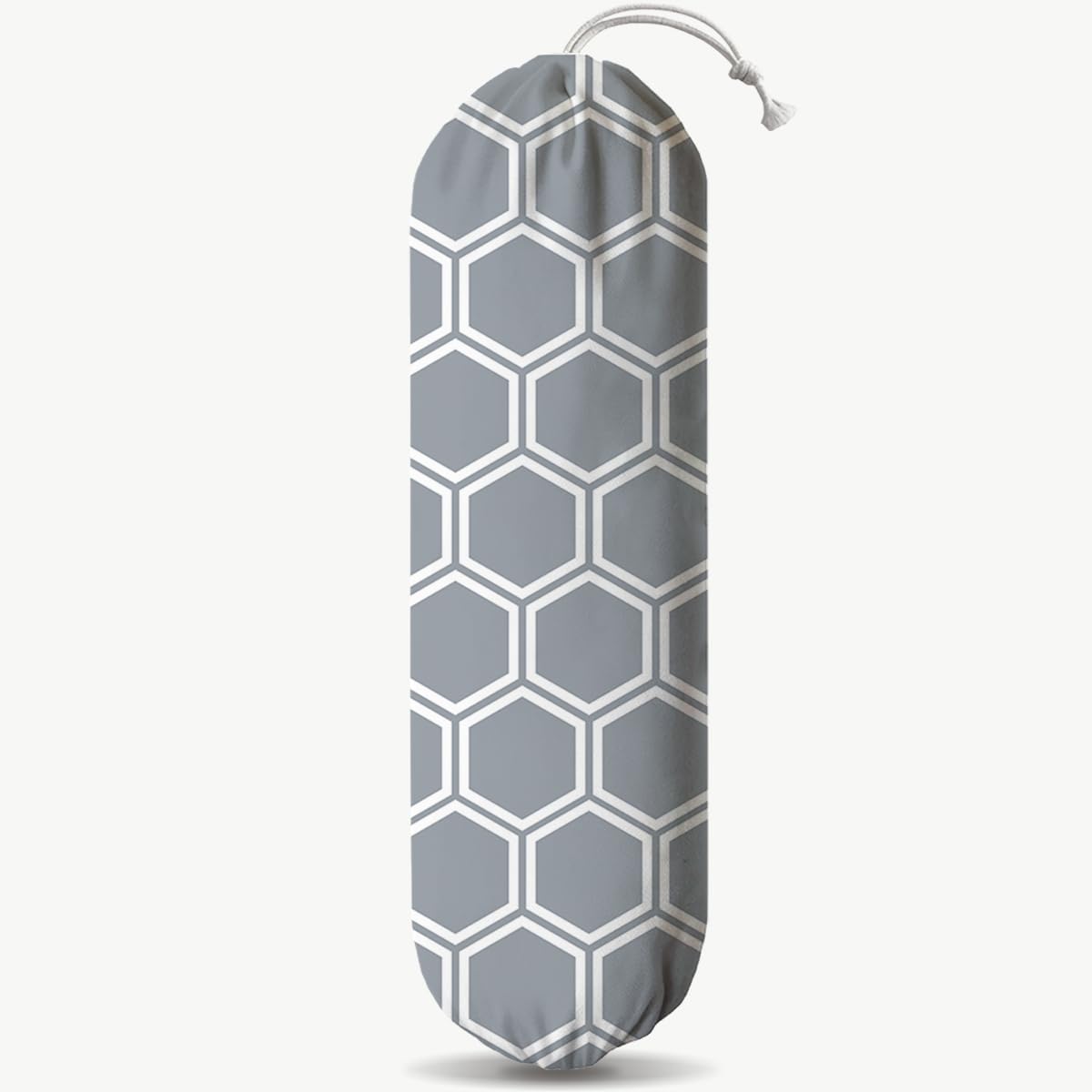 Honeycomb Plastic Bag Holder, Wall Mount Reusable Grocery Bags Holder, Washable Shopping Bags Carrierfor Home Kitchen Pantry Car, Kitchen Pattern Garbage Bag 53