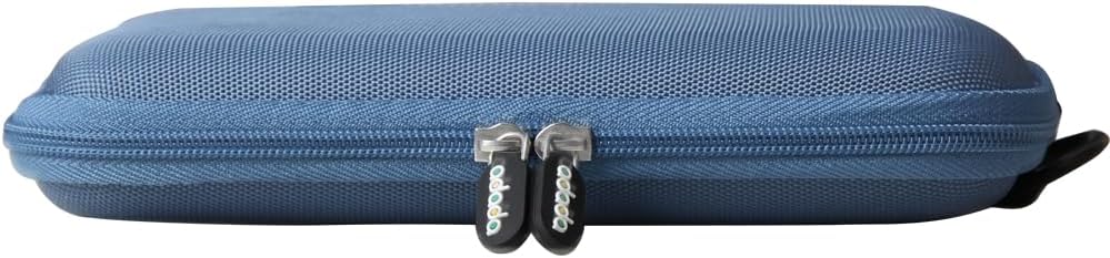 Adada Hard Case for SanDisk 500GB / 250GB / 1TB / 2TB Extreme Portable SSD (Sky Blue, Case for 3 Hard Drives)