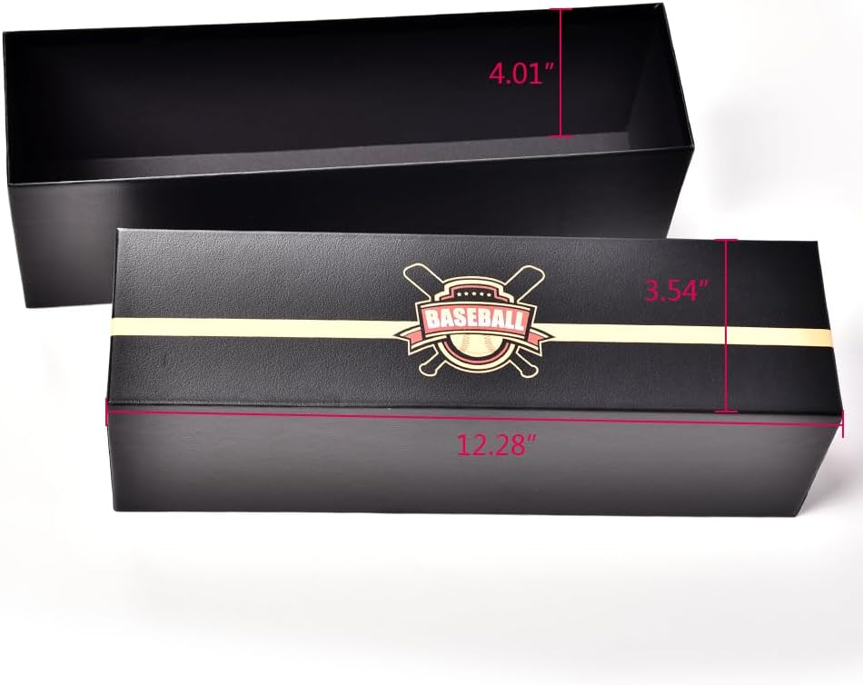 GRAND ORANGE Graded Card Storage Holder Container Storage Boxes Holds 50-55 Graded Cards Black