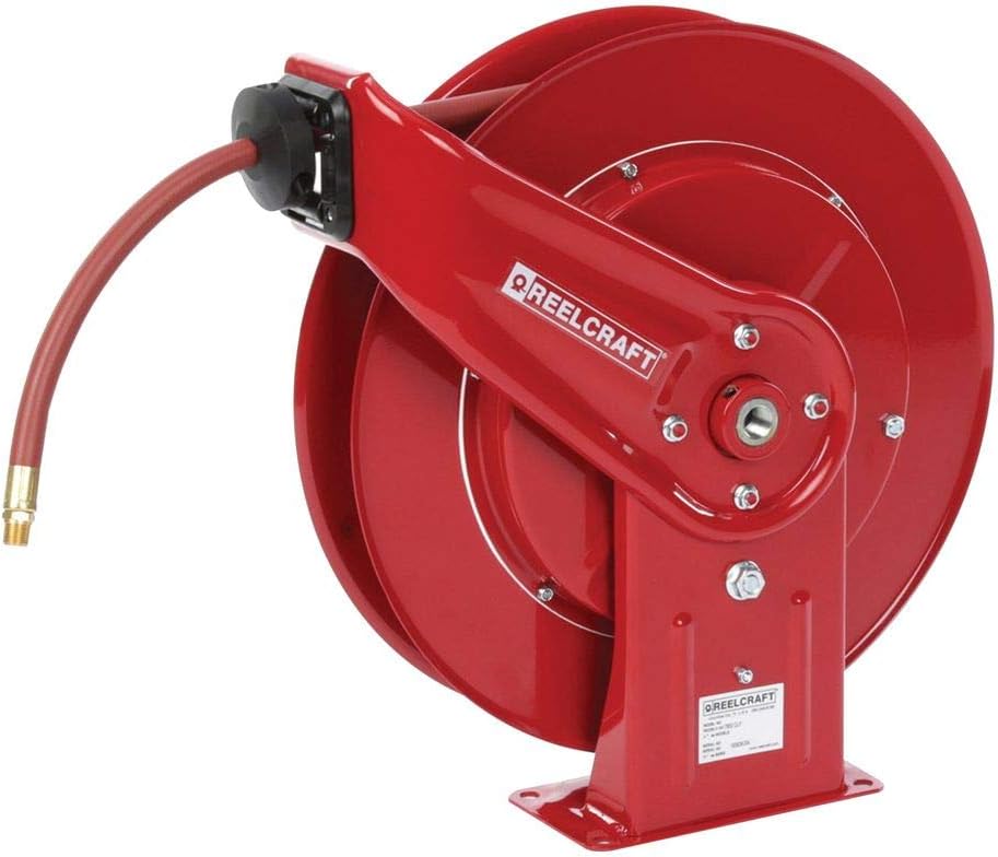 Reelcraft 7850-OLP121-1/2" x 50 ft. 300 psi, Hose Reel w/ 1/2" Hose End