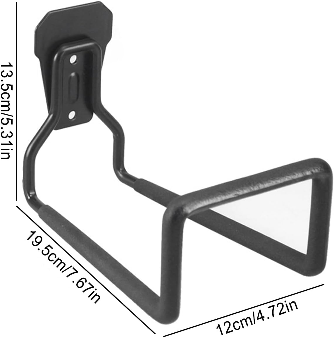 Garden Hose Holder - Heavy Duty Wall Mount Water Tube Hanger, Metal Pipe Hanger Reel, Durablee Rack | Hose Hook Organizer for Garden Expandable Water Extension Outdoor Yard Watering Storage