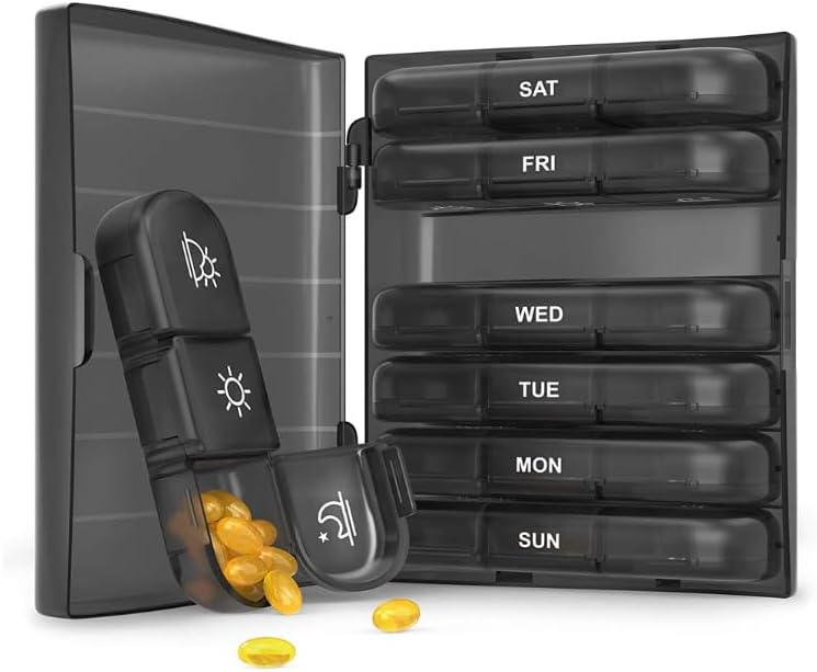Weekly Pill Organizer 3X a Day