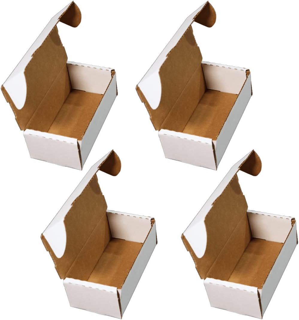 4-Pack • 400-count • Woodhaven Trading Firm Brand Trading/Gaming Card Storage Box