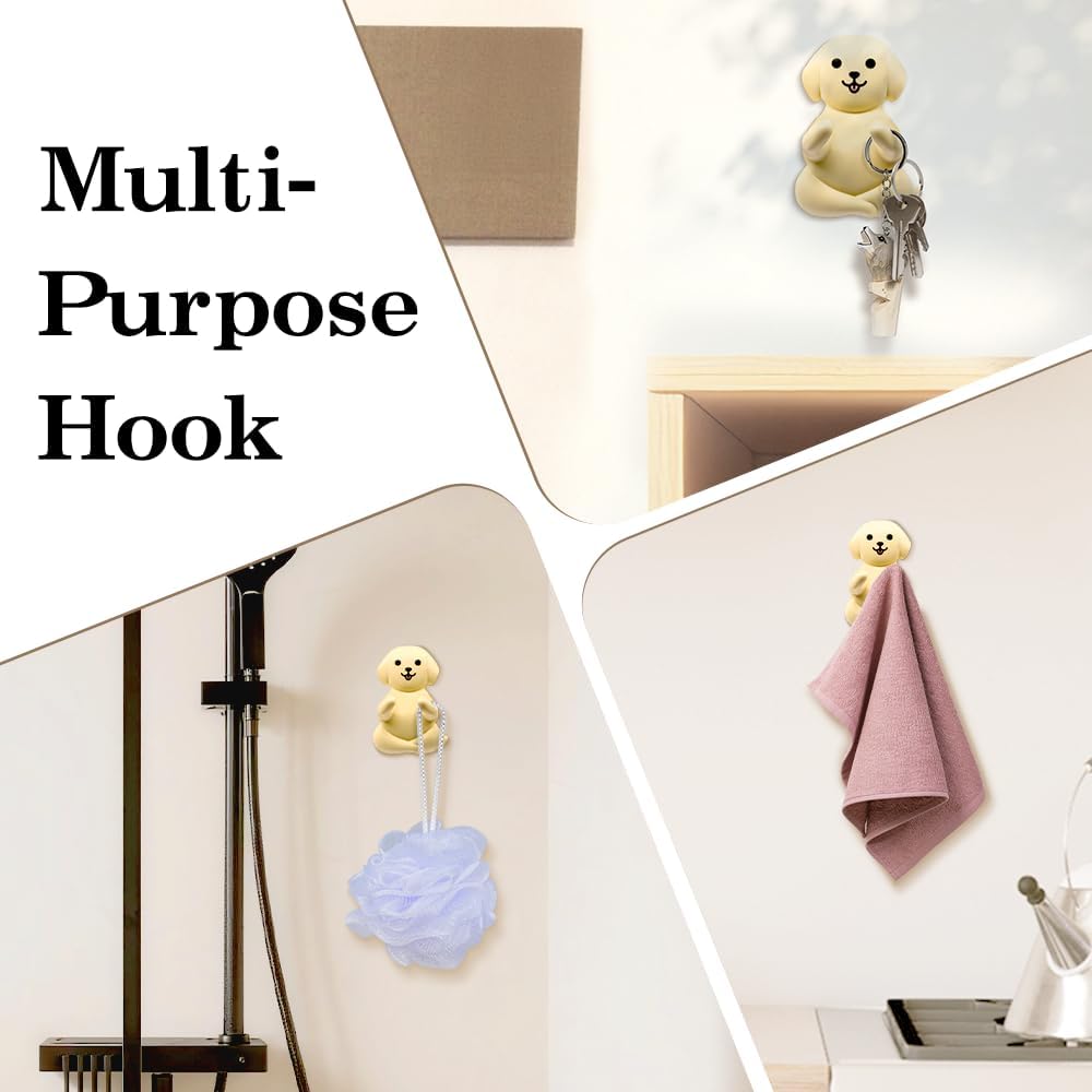 Cute Dog Razor Holder Shower, Cute Gadgets Leg Razor Holder, Relaxing Shower Accessories, Funny Animals Bathroom Decor for Women Mom Sister Friend Wife Girlfriend, Funny Dog Gifts for girlfriend
