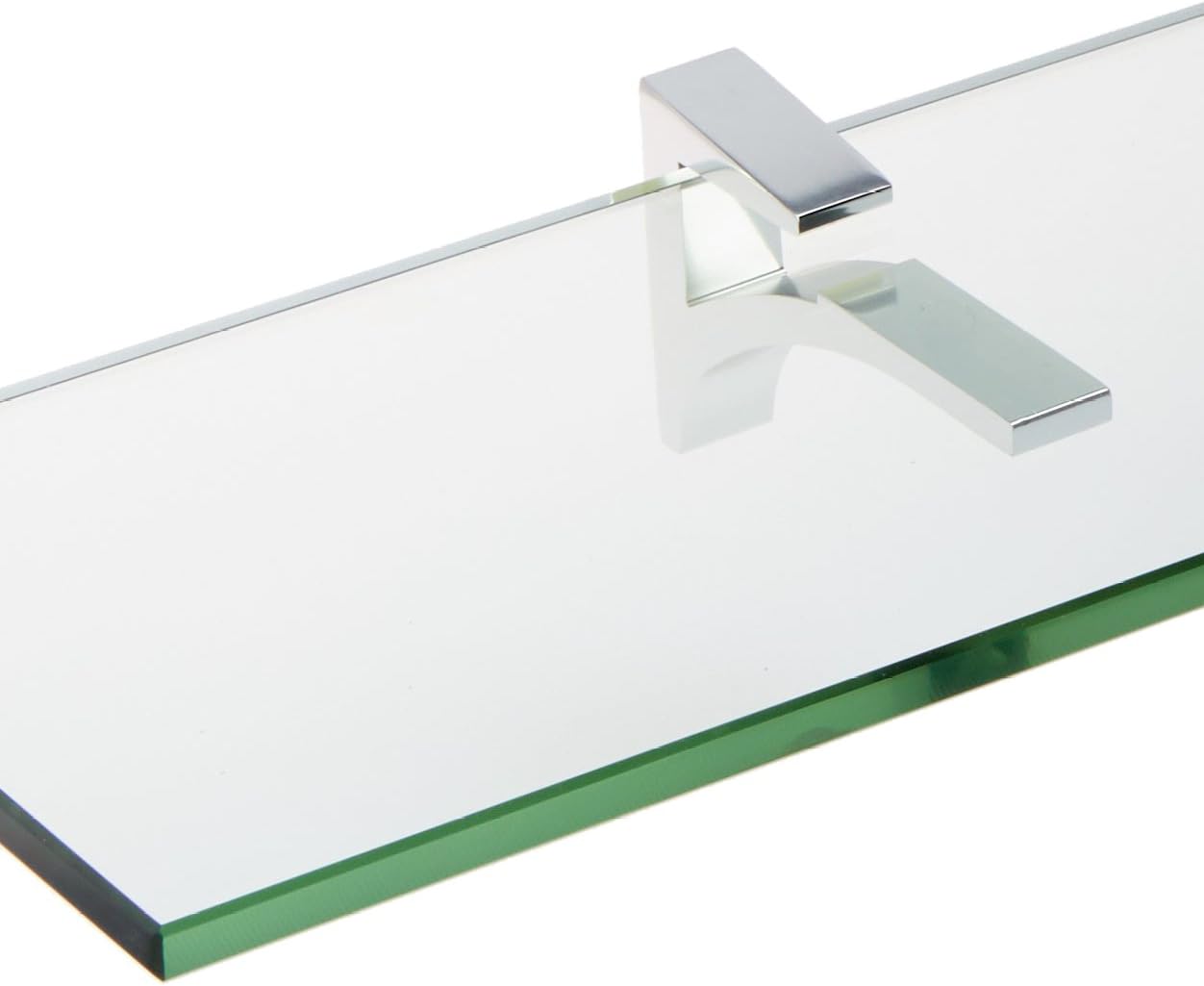 Spancraft Glass C-12x30-Chrome Cardinal Glass Shelf, Chrome, 12" x 30"