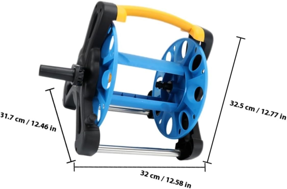 Freestanding Garden Hose Reel PP Material Water Hose Holder Organizer for Lawn and Garage