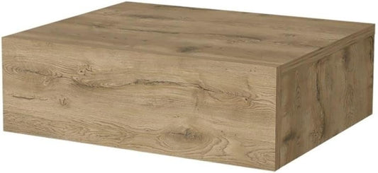 Vienna 1-Drawer Manufactured Wood Floating Nightstand, Macadamia