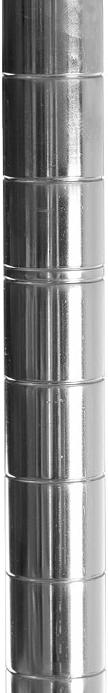 Shelving Inc. 8" d x 36" w Chrome Wire Shelving with 1 Tier Shelf, Weight Capacity 800lbs Per Shelf