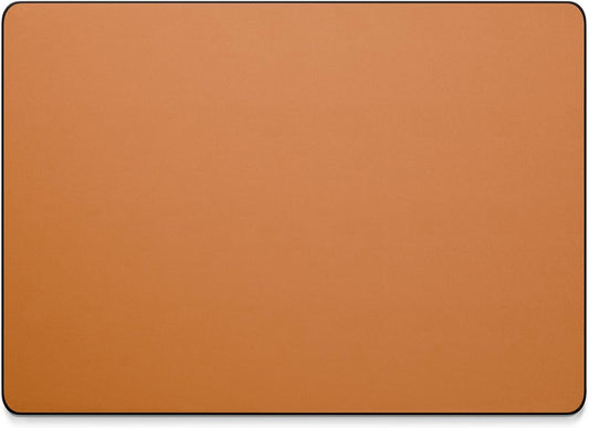 Jotsome Leather Desk Pad Mat, Non-Slip Desk Blotter Pad - Desk Protector for Office, Home, Lap Desk, Laptop, and Desktop, Gift for The Holidays or Christmas (Tan, 17" x 12")
