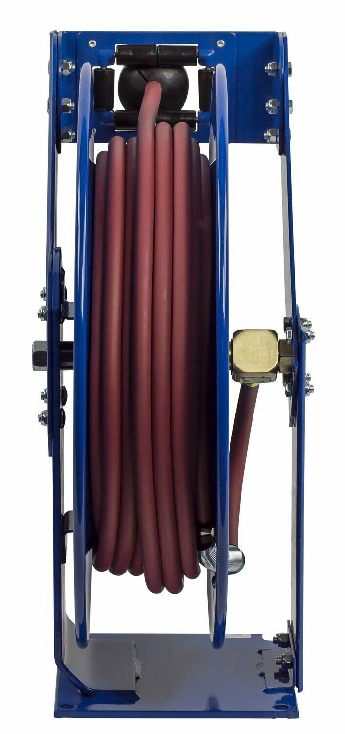 Coxreels Truck Series Maximum-Duty Air Hose Reel,Max. 300 PSI, Model# TSH-N-4100, 1/2 in Hose ID, 100' Length