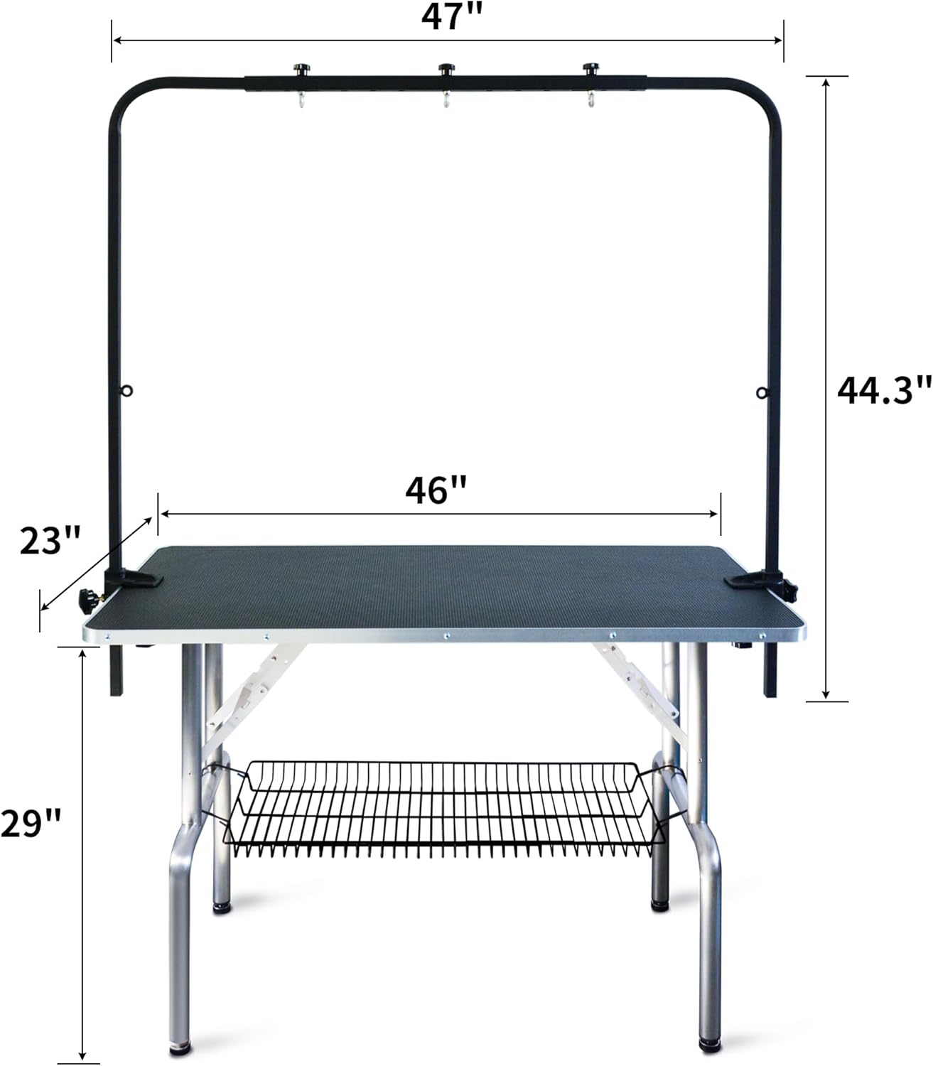 SHELANDY 46-in Dog Grooming Table for Large Pets