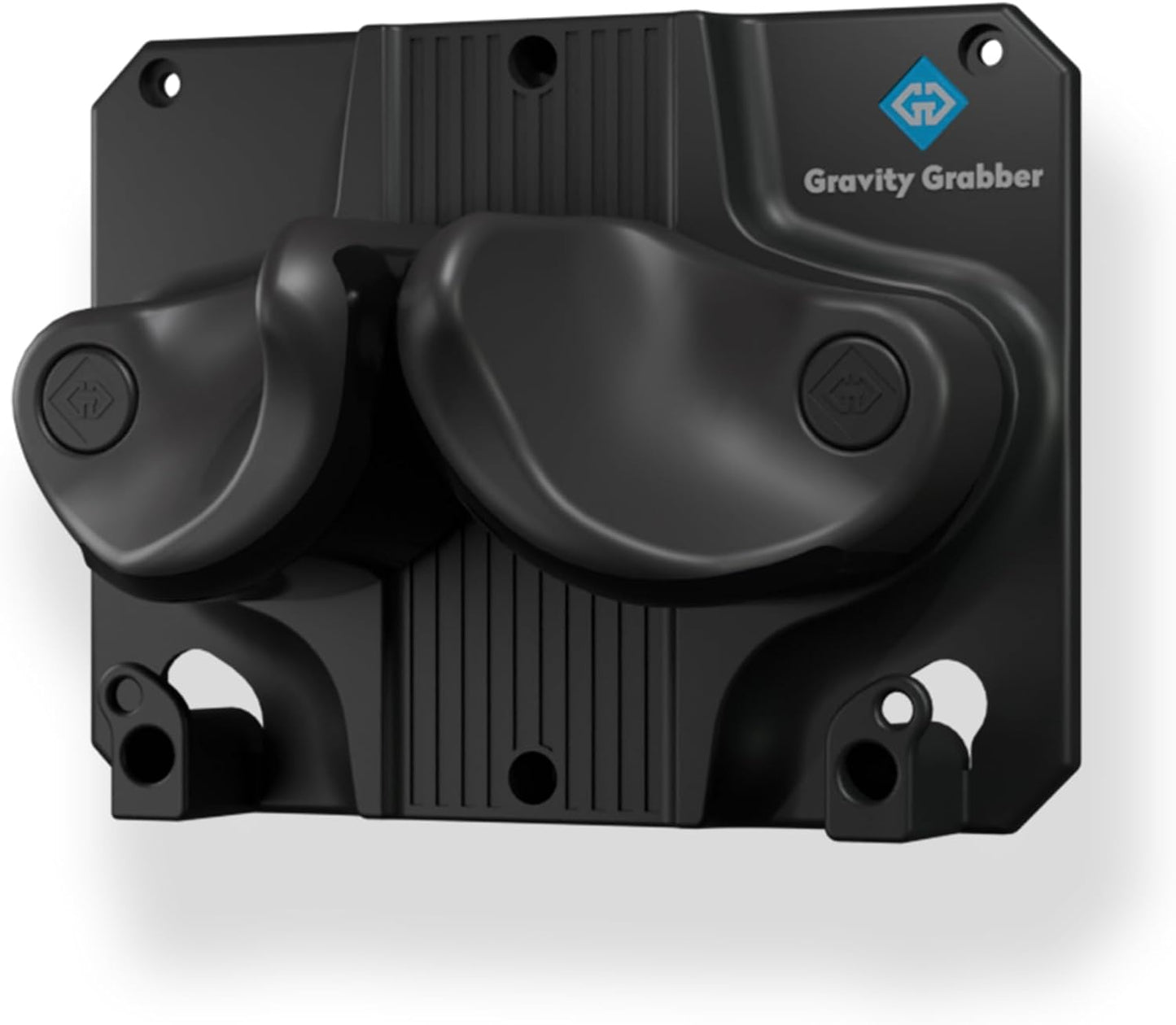 Gravity Grabber Ultimate Ski & Snowboard Wall Storage Rack - Fits any Ski or Snowboard - Save Your Rocker, Tips and Tails - Damage-free - 1x - Black