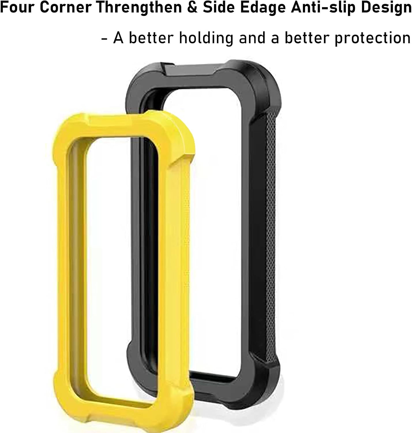 LEFXMOPHY Case Cover Replacement for SanDisk Extreme Portable New Generation SDSSDE61 500GB 1TB 2TB 4TB External SSD, E61 Soft Silicone Portective Skin Sleeve, Black