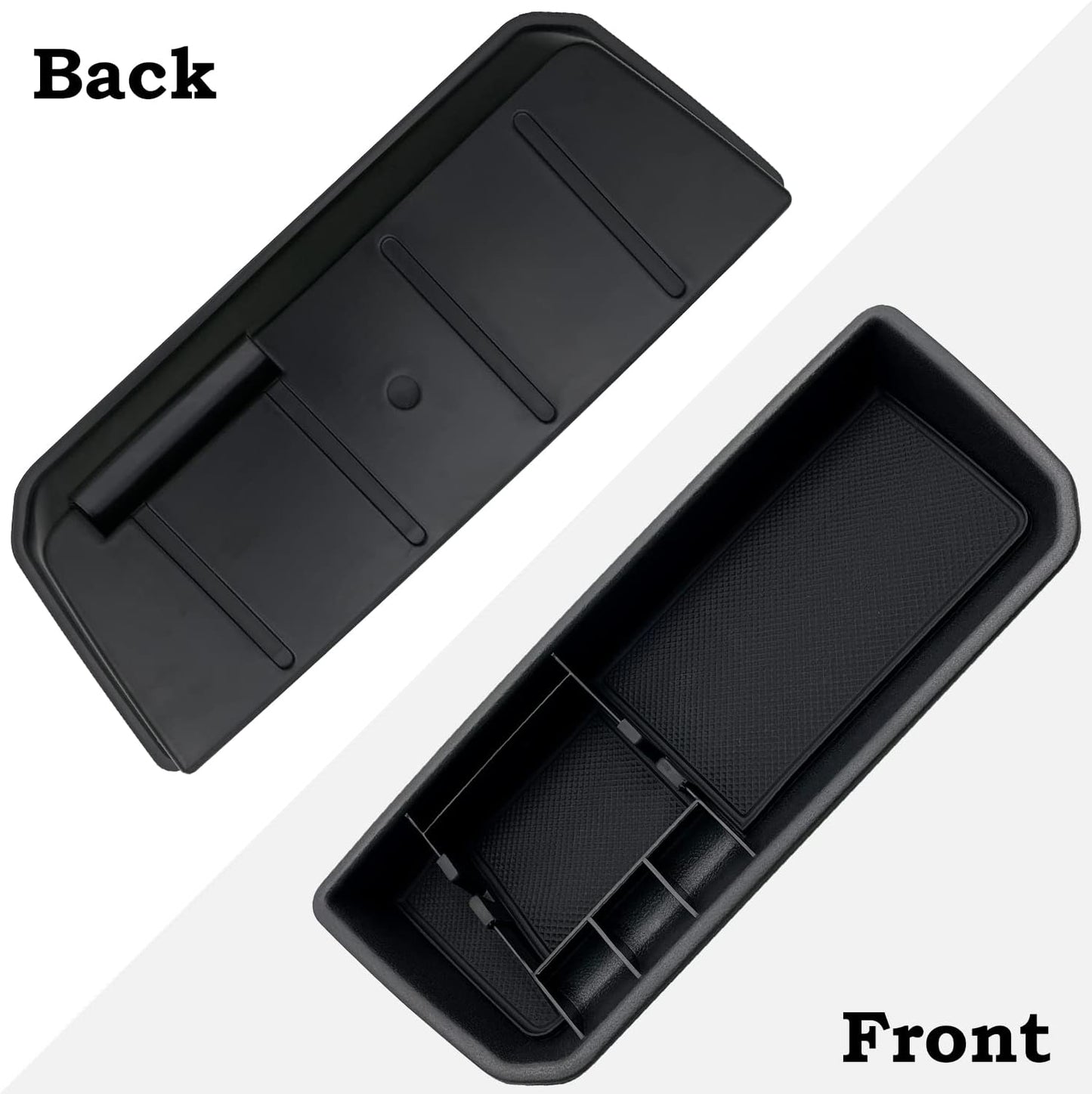 Center Console Organizer fit for VW Atlas and Cross Sport 2018 2019 2020 2021 2022 2023 Interior Storage Box Accessories (Not fit for 2024)