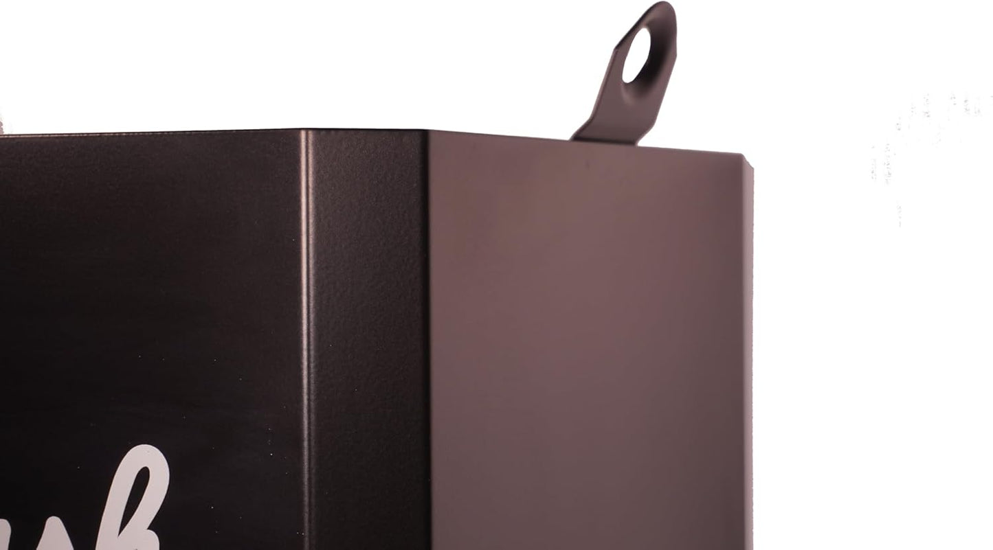 Fuel Jug Holder (Double) by: Trailer Trash, made in the USA (Black)