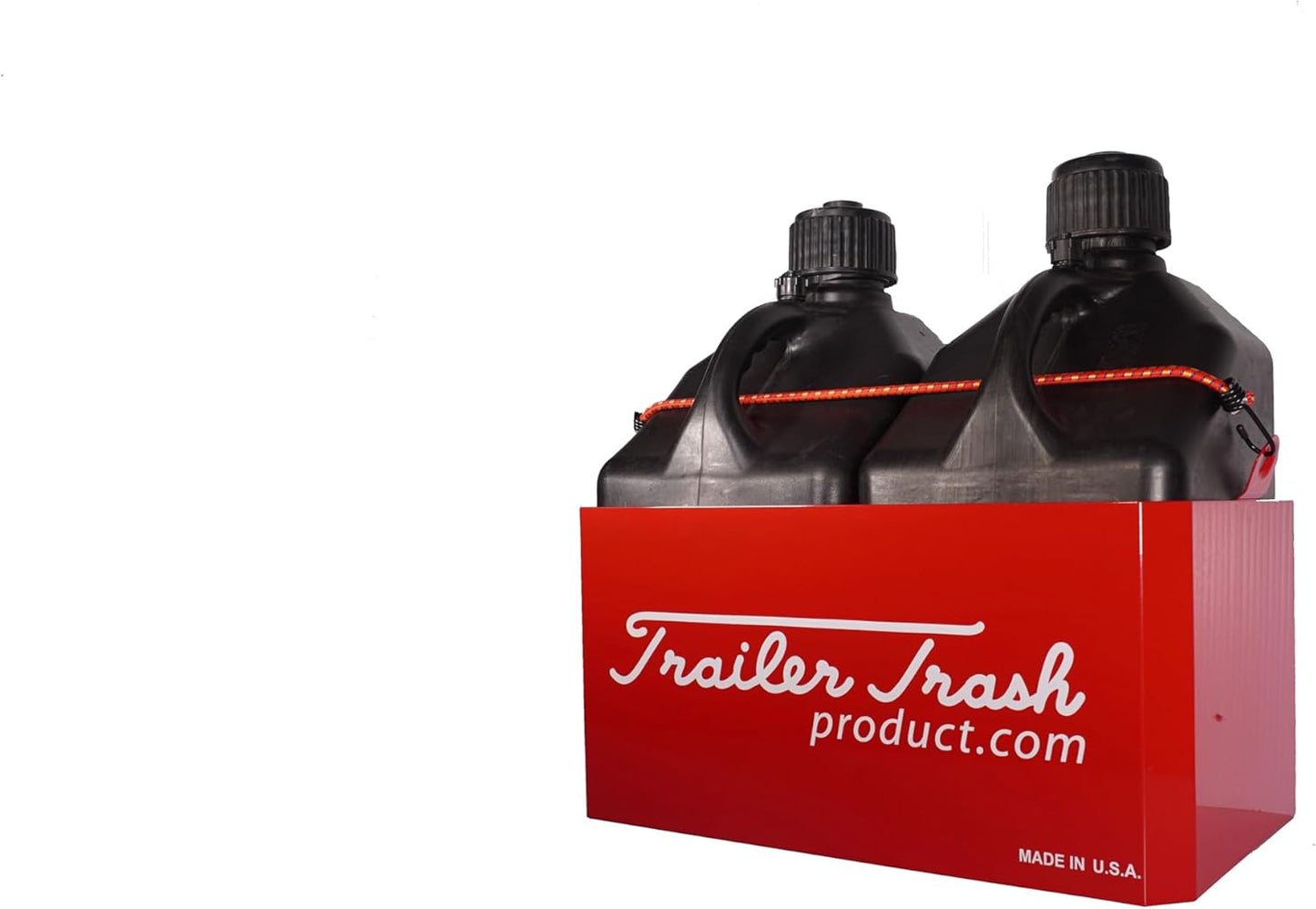 Fuel Jug Holder (Double) by: Trailer Trash, made in the USA