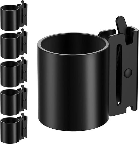 woiron 6 Pack E-Track Tool Holders,E Track Tool Hangers to Keep Rakes,Shovels, Broom,E Track Shovel Holder,E Track Accessories for Enclosed Trailer