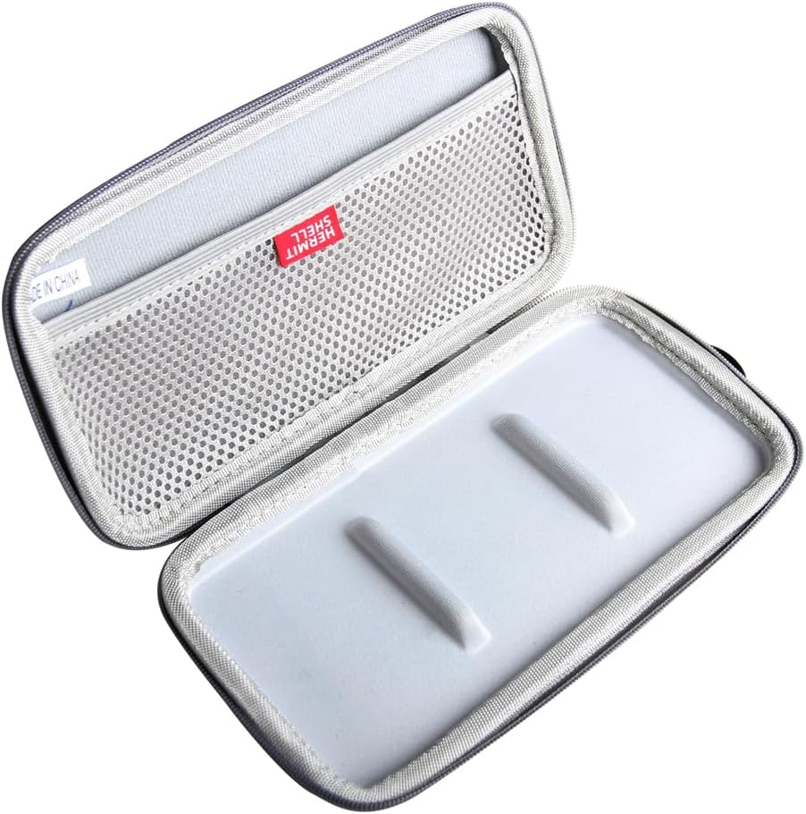 Hermitshell Hard Travel Case for Samsung T7 Shield 2TB / 1TB / 4TB, Portable SSD, USB 3.2 Gen2 External Solid State Drive (Grey, Case for 3 Hard Drives)