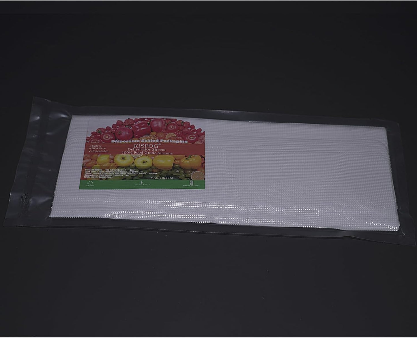 Non-Stick Silicone Dehydrator Liners: 15x15 inch for Excalibur BPA-Free Easy Clean Reusable Mesh Sheets for Healthy Snacks 10-Pack