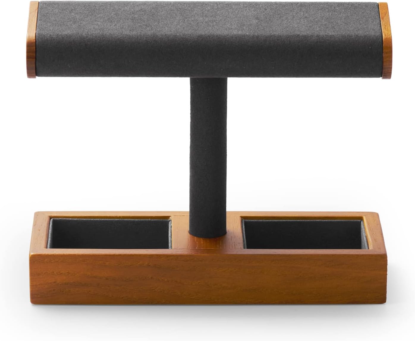 Oirlv Solid Wood Watch Display Stand T-bar Watch Stand for Men and Women Jewelry Accessory Organizer for Store and Home(SM19102)