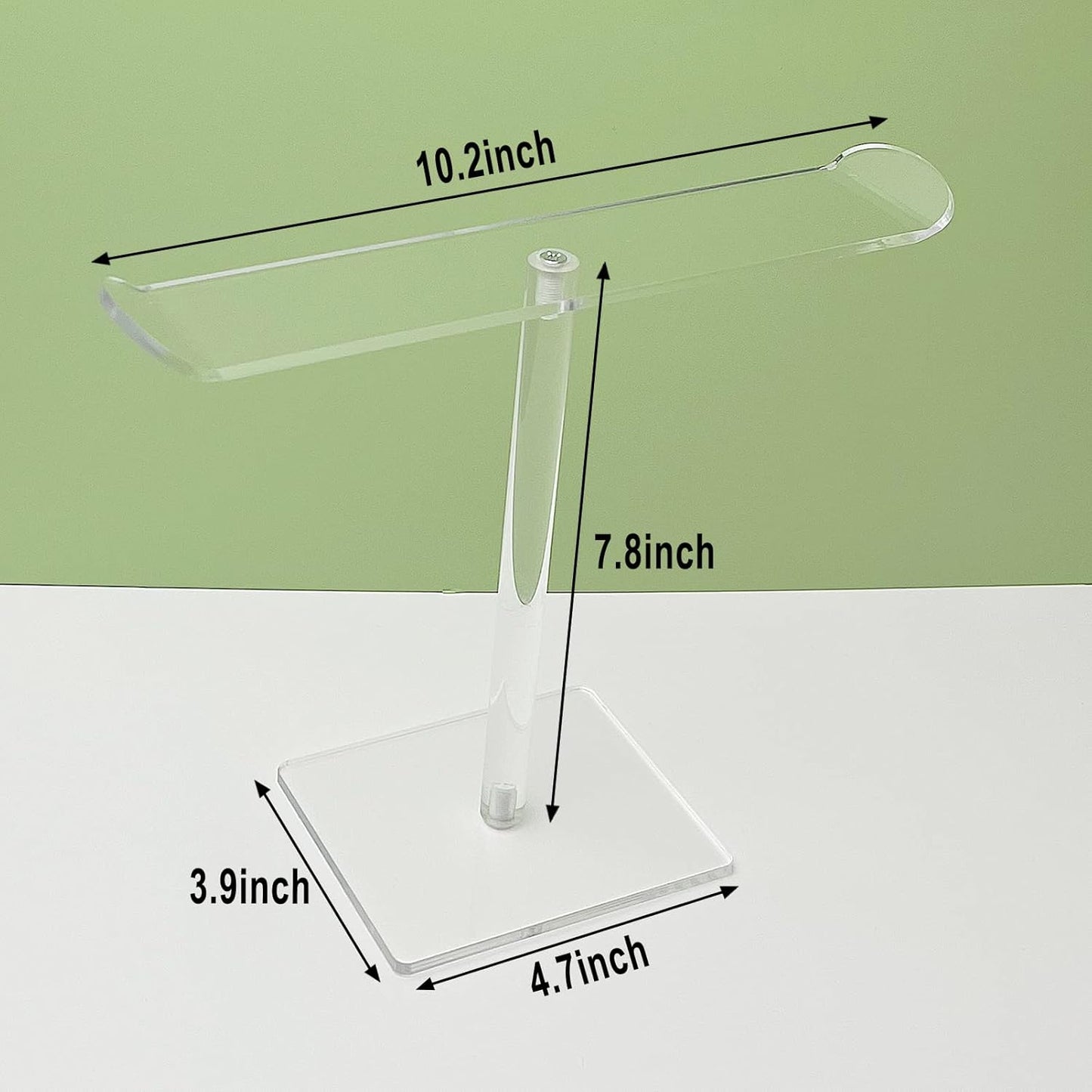Bigfety Acrylic Headband Holder, Hair Accessories Organizer Clear Stand for Girls