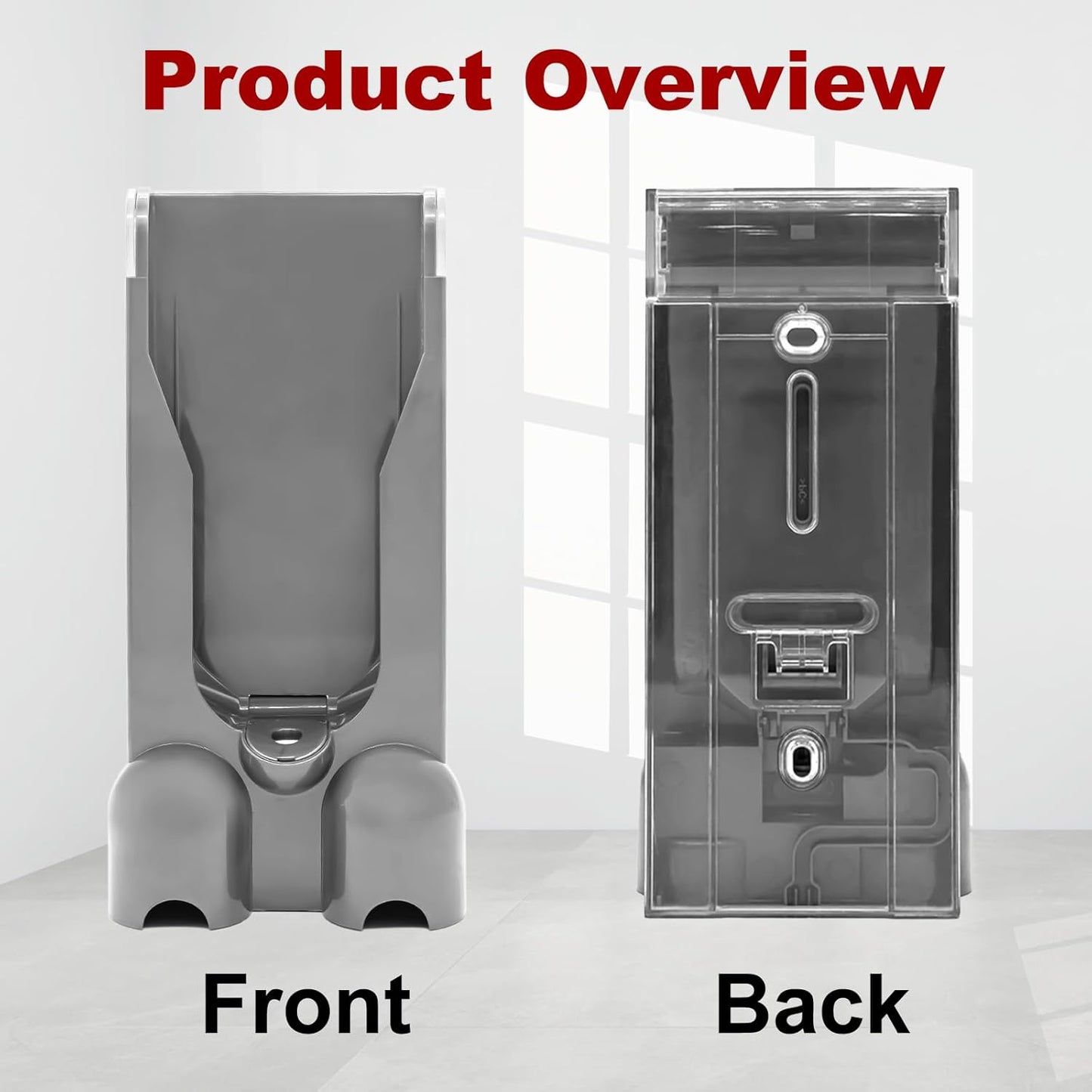 Vacuum Docking Station - Wall Mounted Accessories Bracket Compatible with Dyson V10 Cordless Stick Vacuum Cleaner Part No. 969042-01 | Not Fit Dyson V11 Vacuum Cleaner