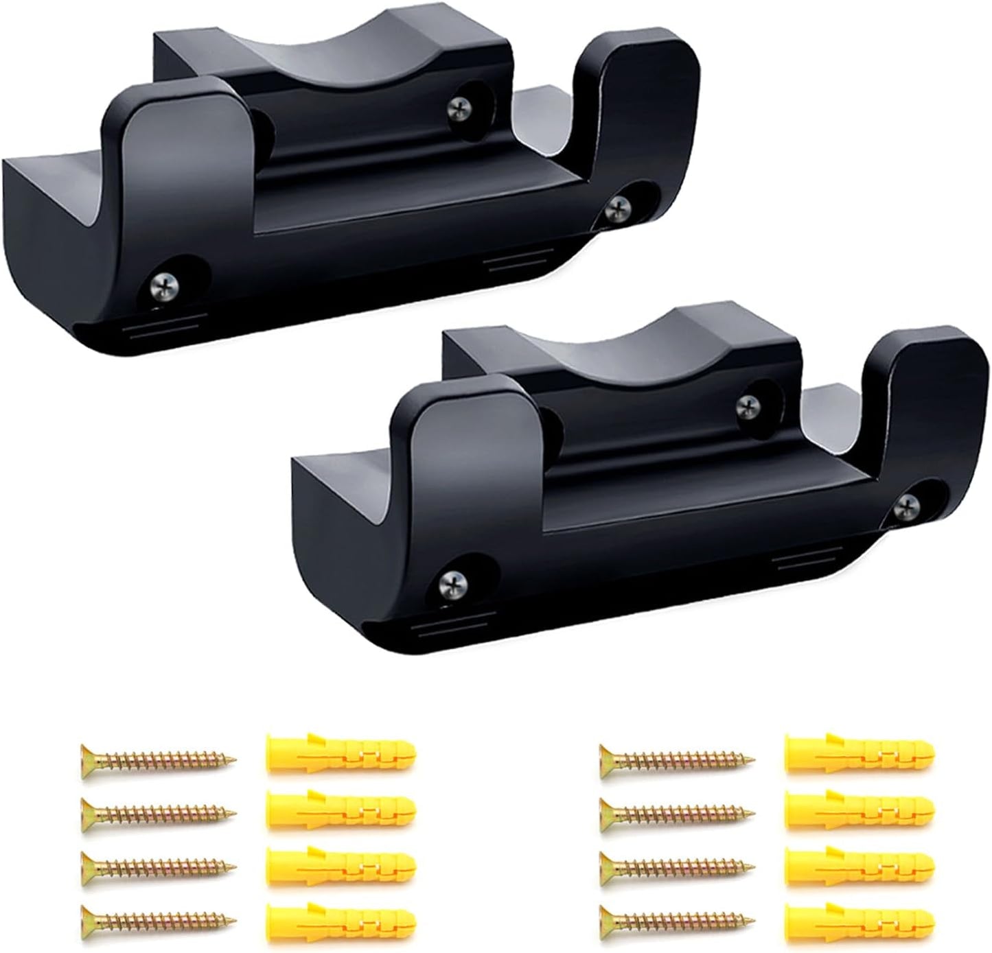Garden Hose Reel Holder Wall Mounted Garden Hose Hanger Pipe Holder with Expansion Screws for Garden Garage Accessories