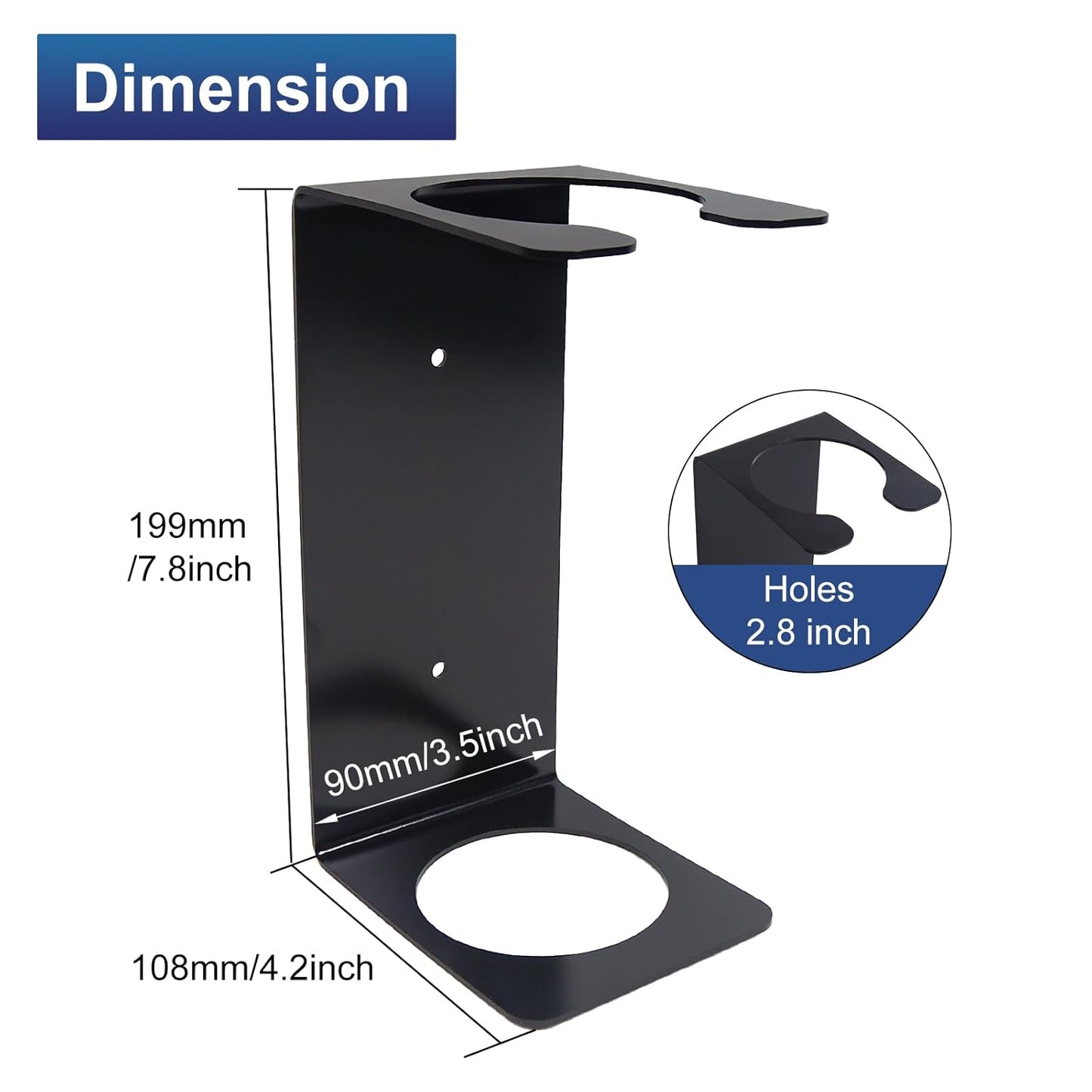 Oil Funnel Holder Storage Rack Funnel Buddy Storage Wall Mount Fluid Holder