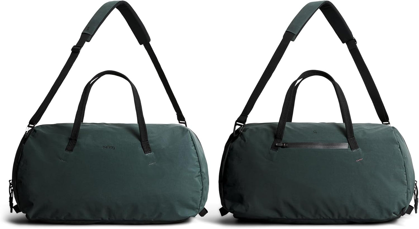 Bellroy Venture Ready Duffel 55L (large-format travel bag with streamlined organization and rugged materials) - DeepOcean