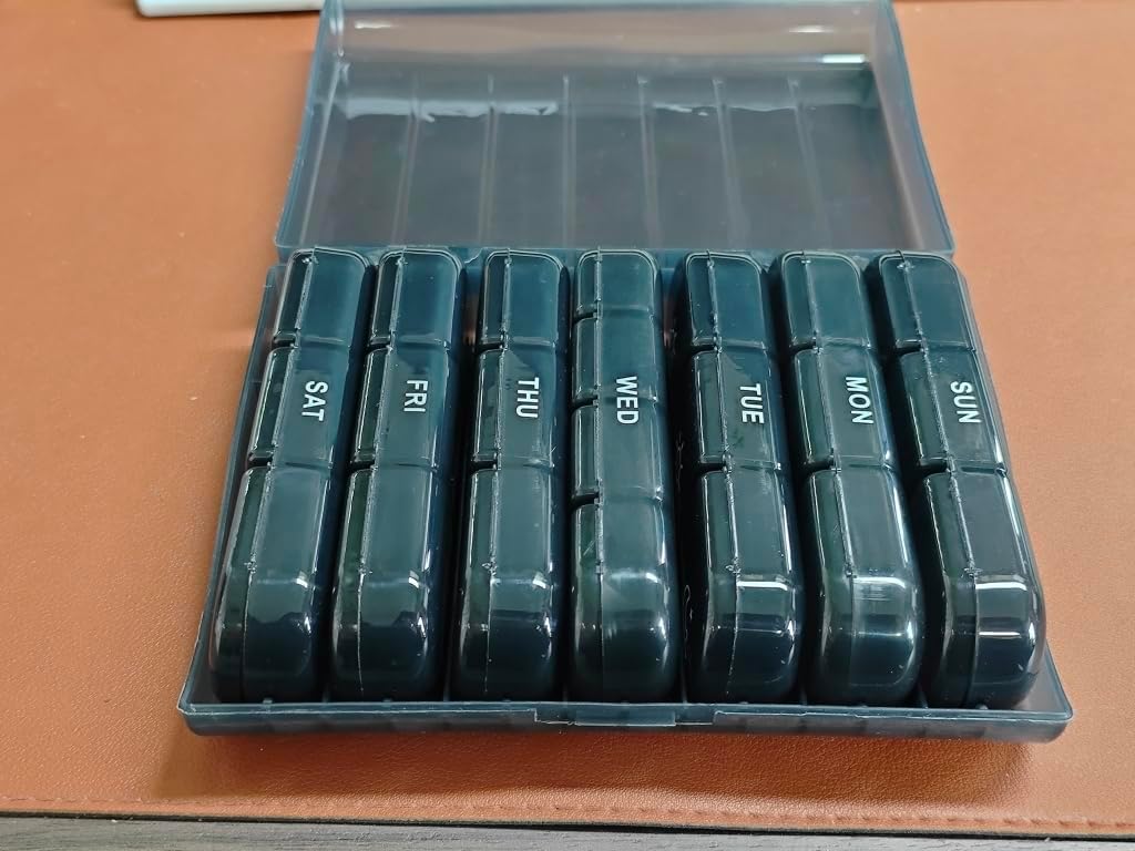 Weekly Pill Organizer 3X a Day