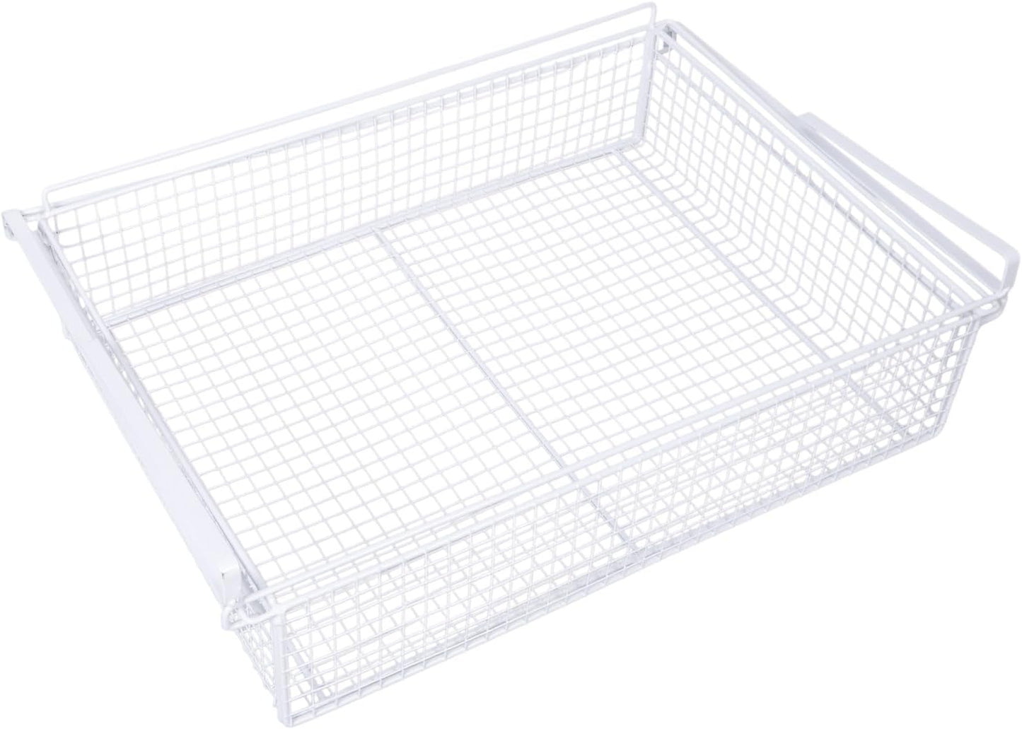 Hanging Cabinet Bin Drawer Multifunctional Under Shelf Storage Basket Bedroom Wardrobe Shelf Installation