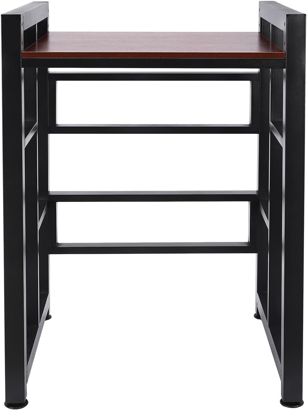 Over Washer and Dryer Shelves,Dryer Storage Shelf,Laundry Room Storage and Organizer Standing Shelf,Height Adjustable Laundry Room Shelves, Load-bearing Capacity 22lbs (Teak Color), KSA--297